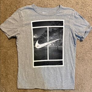 Nike Court (Tennis) Gray T-Shirt